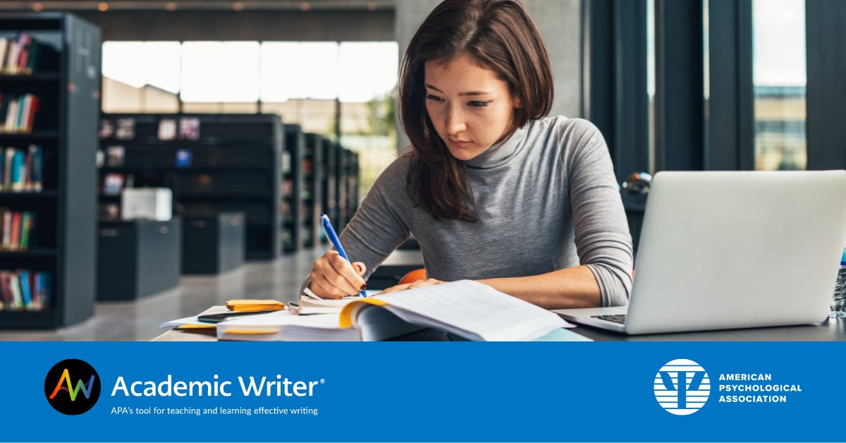 Escriba un artículo usando Academic Writer