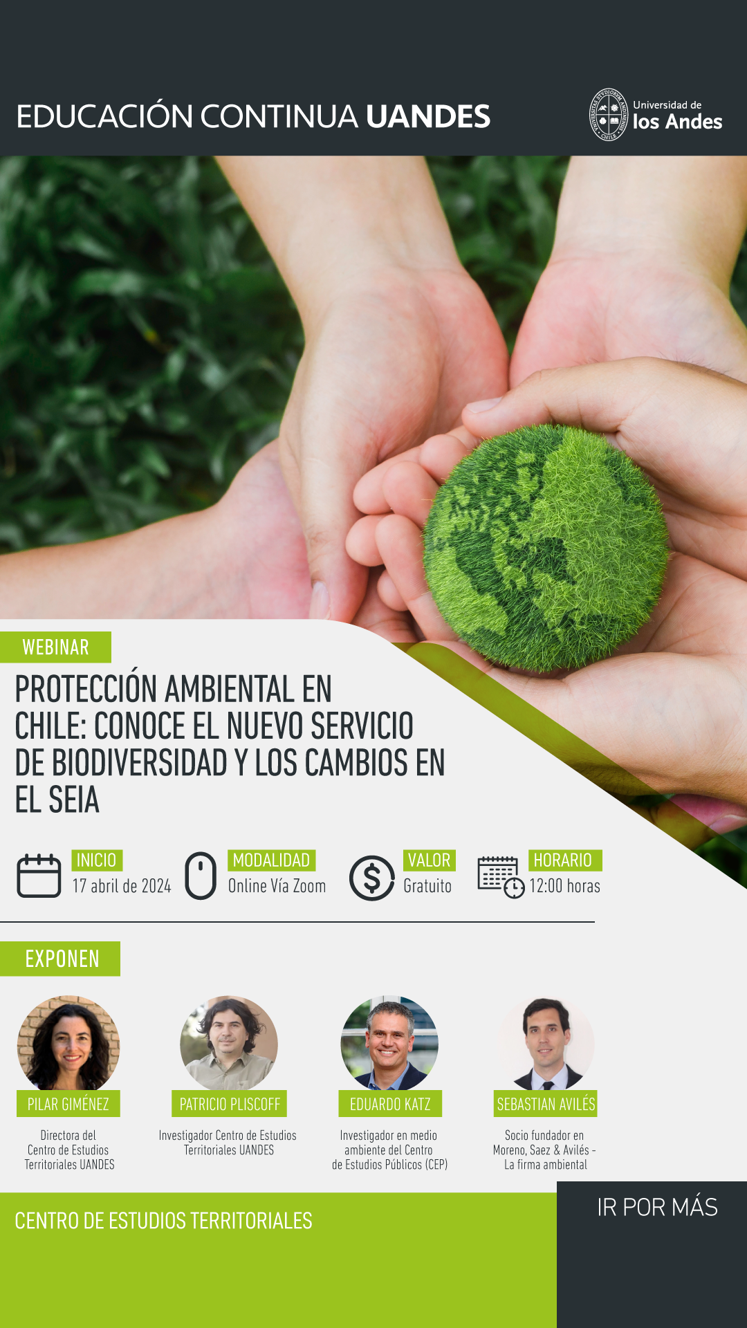 Webinar Protección Ambiental en Chile