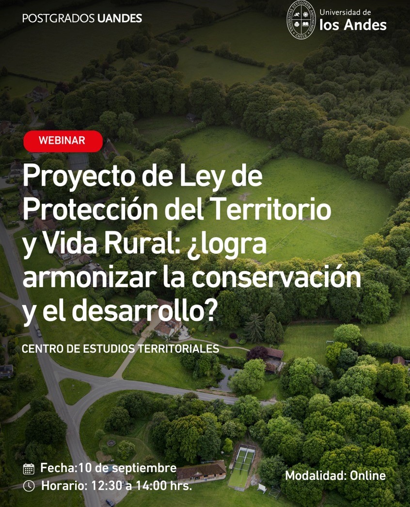 Webinar Proyecto de Ley de Protección del Territorio y Rural: